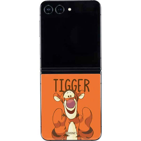 Disney Winnie the Pooh Tigget Portrait Galaxy Z Flip5 5G Skin